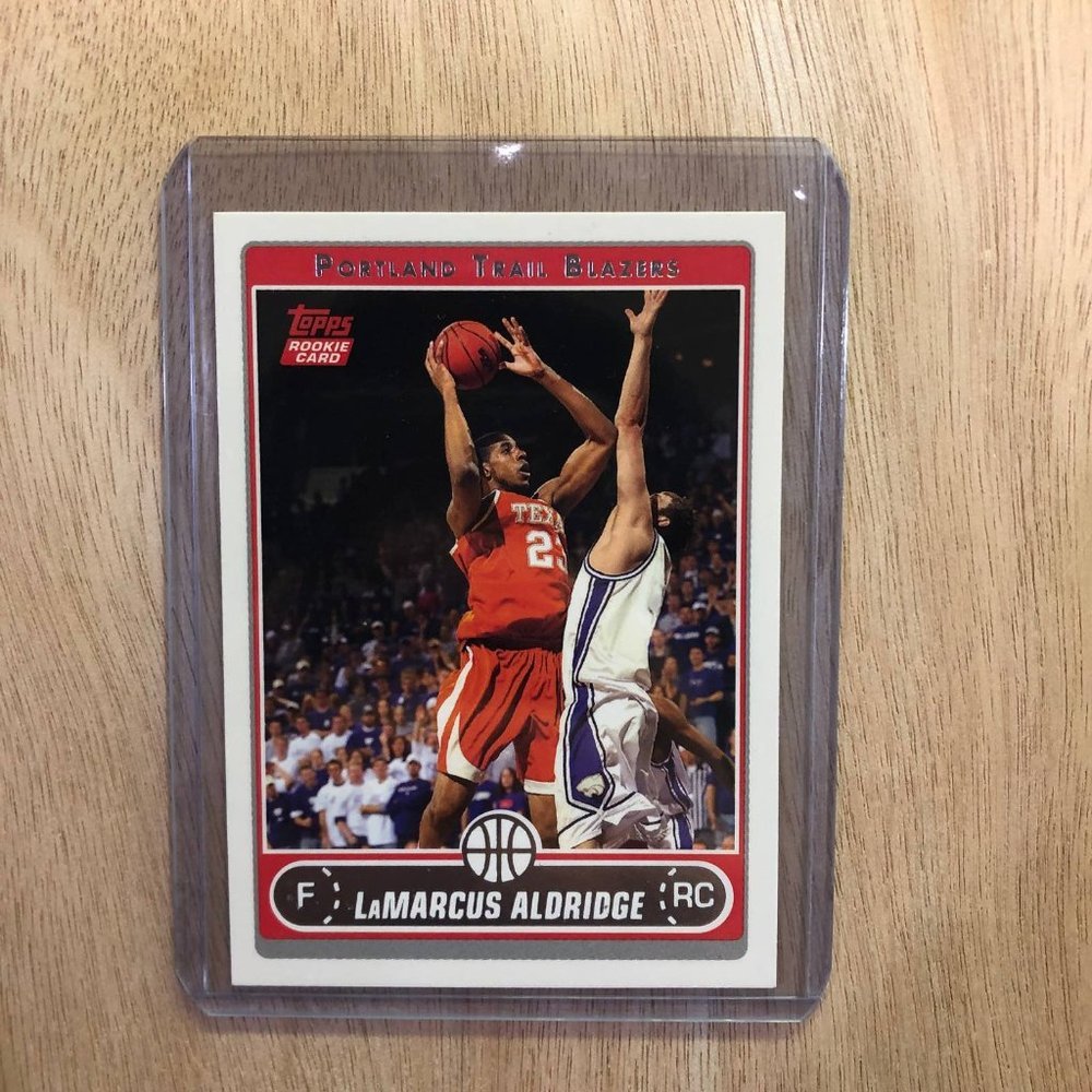 Lamarcus Aldridge RC - Topps Trading Card